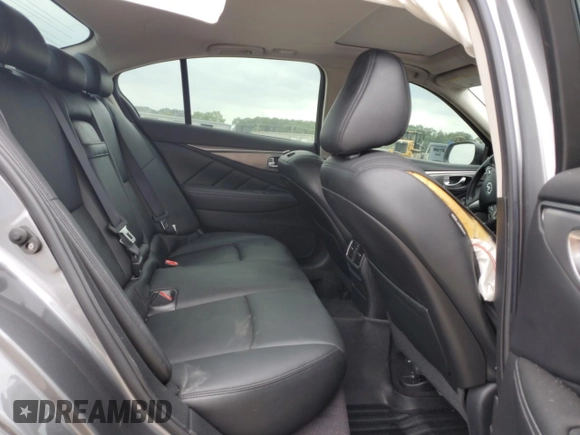 2017 Infiniti Q50 Premium with VIN JN1EV7AR1HM839806, listed as a Copart auction lot 57276245 with 128,332 mi miles and Clean title. Bid and sale history available at DreamBid. Image 10.