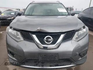 2016 Nissan Rogue SV with VIN KNMAT2MV5GP688589, listed as a IAAI auction lot 41285116 with 87,142 mi miles. Bid and sale history available at carsss.com. Image 6.
