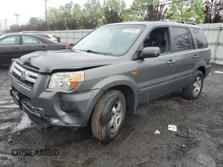 2008 Honda Pilot EX-L z VIN 5FNYF18758B046722, wystawiony jako Copart lot #57426405 z przebiegiem 195 453 mil mil oraz Szkoda całkowita • Salvage title. Historia ofert i sprzedaży dostępna na DreamBid. Obrazek 1.