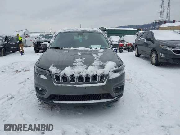 2019 Jeep Cherokee Latitude Plus with VIN 1C4PJMLB9KD399289, listed as a IAAI auction lot 41314743 with 84,726 mi miles. Bid and sale history available at carsss.com. Image 12.