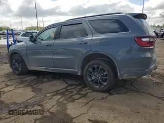 2025 Dodge Durango GT Plus with VIN 1C4RDJDG7SC503972, listed as a Copart auction lot 56074765 with 7,104 mi miles and Salvage title. Bid and sale history available at DreamBid. Image 2.