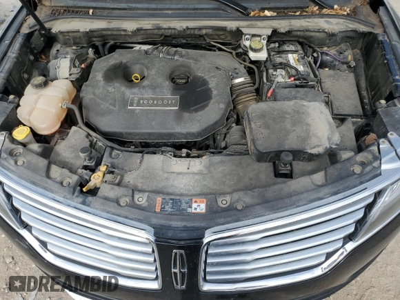 2016 Lincoln MKC Premier with VIN 5LMCJ1C90GUJ18586, listed as a Copart auction lot 55929845 with Not provided miles and Salvage title. Bid and sale history available at DreamBid. Image 12.