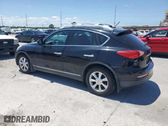 2009 Infiniti EX Journey with VIN JNKAJ09E59M900669, listed as a Copart auction lot 54713715 with 164,704 mi miles and Salvage Title. Bid and sale history available at carsss.com. Image 2.