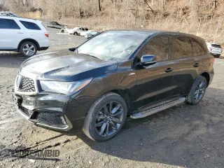2020 Acura MDX w/Technology/A-Spec Pkg with VIN 5J8YD4H00LL022085, listed as a Copart auction lot 86366544 with 0 mi miles and Salvage Title. Bid and sale history available at carsss.com. Image 1.