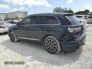 2017 Audi Q7 Premium Plus with VIN WA1LAAF71HD012886, listed as a Copart auction lot 51762015 with 123,485 mi miles and Salvage Title. Bid and sale history available at DreamBid. Image 2.