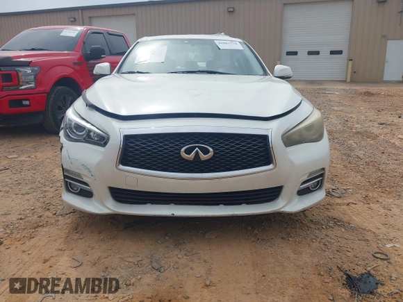 2017 Infiniti Q50 3.0t Premium with VIN JN1EV7AR8HM839141, listed as a IAAI auction lot 41803774 with 109,893 mi miles. Bid and sale history available at carsss.com. Image 12.