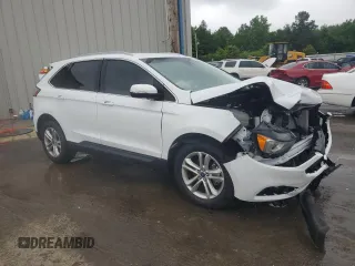 2020 Ford Edge SEL with VIN 2FMPK3J97LBB01445, listed as a Copart auction lot 58357755 with 91,892 mi miles and Salvage title. Bid and sale history available at DreamBid. Image 4.