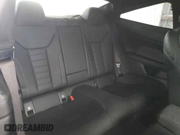 2022 BMW 4 Series 430i z VIN WBA53AP08NCJ06319, wystawiony jako Copart lot #73209604 z przebiegiem Nie podano mil oraz Szkoda całkowita • Salvage title. Historia ofert i sprzedaży dostępna na DreamBid. Obrazek 10.