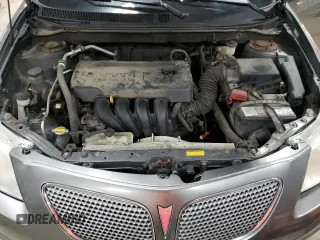2007 Pontiac Vibe with VIN 5Y2SL65827Z423525, listed as a Copart auction lot 80298664 with 187,468 mi miles and Clean Title. Bid and sale history available at carsss.com. Image 12.