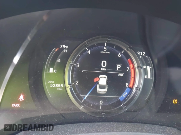 2021 Lexus IS 350 F Sport with VIN JTHGZ1B25M5039117, listed as a IAAI auction lot 42673077 with 52,855 mi miles and . Bid and sale history available at DreamBid. Image 7.