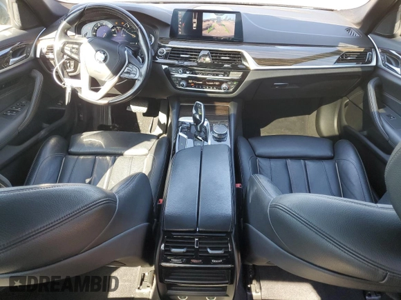 2019 BMW 5 Series 530i with VIN WBAJA5C57KWW09248, listed as a Copart auction lot 50516475 with 69,432 mi miles and Salvage Title. Bid and sale history available at DreamBid. Image 8.