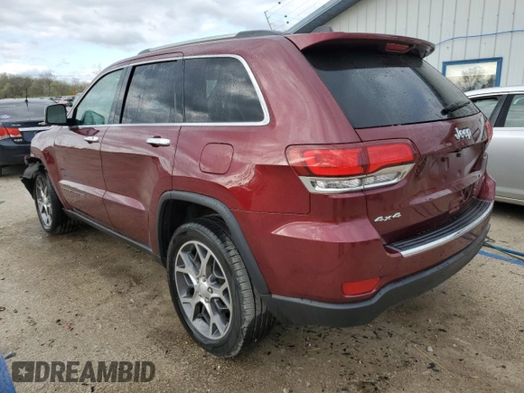 2020 Jeep Grand Cherokee Limited with VIN 1C4RJFBG7LC241736, listed as a Copart auction lot 52993735 with 71,836 mi miles and Salvage title. Bid and sale history available at DreamBid. Image 2.