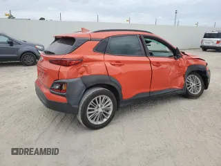 2019 Hyundai Kona SEL with VIN KM8K62AA3KU346030, listed as a Copart auction lot 54102155 with 25,803 mi miles and Non Repairable. Bid and sale history available at carsss.com. Image 3.