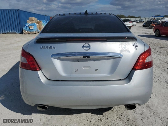 2009 Nissan Maxima 3.5 S with VIN 1N4AA51E89C856513, listed as a Copart auction lot 42772645 with 113,658 mi miles and Salvage Title. Bid and sale history available at carsss.com. Image 6.