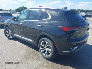 2023 Buick Envision Essence with VIN LRBFZNR46PD074110, listed as a IAAI auction lot 41839851 with 31,775 mi miles. Bid and sale history available at carsss.com. Image 3.