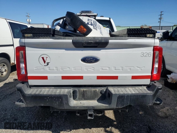 2024 Ford Super Duty F-250 SRW XL with VIN 1FT7W2BA1REC60180, listed as a Copart auction lot 74776124 with 0 mi miles and Salvage Title. Bid and sale history available at carsss.com. Image 6.