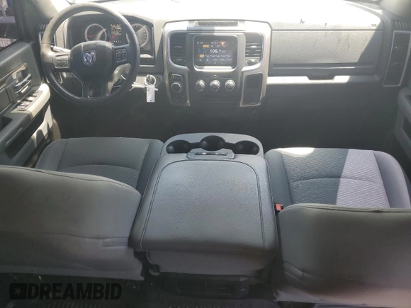 2019 Ram 1500 Big Horn with VIN 1C6RR7TT8KS609377, listed as a Copart auction lot 60875495 with 128,933 mi miles and Salvage title. Bid and sale history available at DreamBid. Image 8.