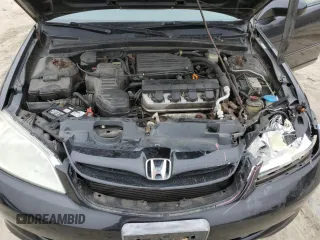2004 Honda Civic EX with VIN 2HGES26704H507483, listed as a Copart auction lot 48574625 with 181,619 mi miles and Salvage Title. Bid and sale history available at DreamBid. Image 12.