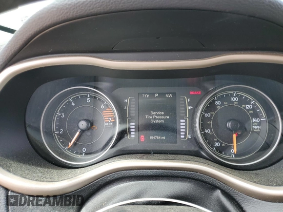 2016 Jeep Cherokee Altitude z VIN 1C4PJLAB7GW171896, wystawiony jako Copart lot #55929165 z przebiegiem 154 784 mil mil oraz Czysty tytuł • Clean title. Historia ofert i sprzedaży dostępna na DreamBid. Obrazek 9.