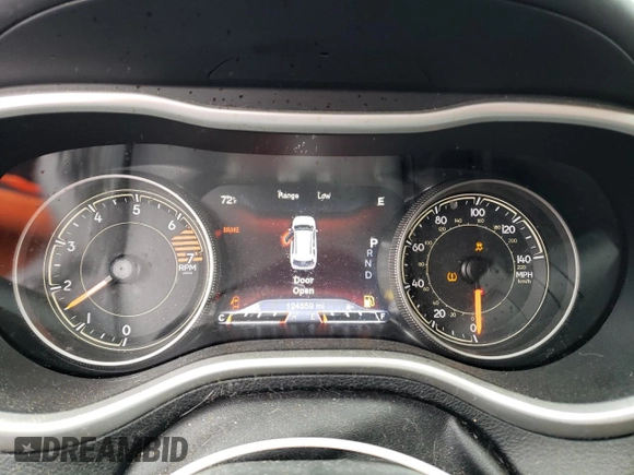 2016 Jeep Cherokee Overland with VIN 1C4PJLJB2GW302605, listed as a Copart auction lot 55143364 with 124,559 mi miles and Salvage title. Bid and sale history available at DreamBid. Image 9.