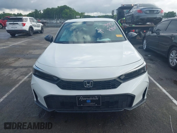 2025 Honda Civic Sport with VIN 2HGFE2F5XSH543480, listed as a IAAI auction lot 42229756 with 3,515 mi miles and . Bid and sale history available at DreamBid. Image 12.