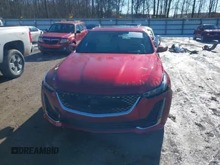 2021 Cadillac CT5 Premium Luxury with VIN 1G6DN5RK8M0117418, listed as a IAAI auction lot 41317069 with 6,982 mi miles and . Bid and sale history available at carsss.com. Image 12.