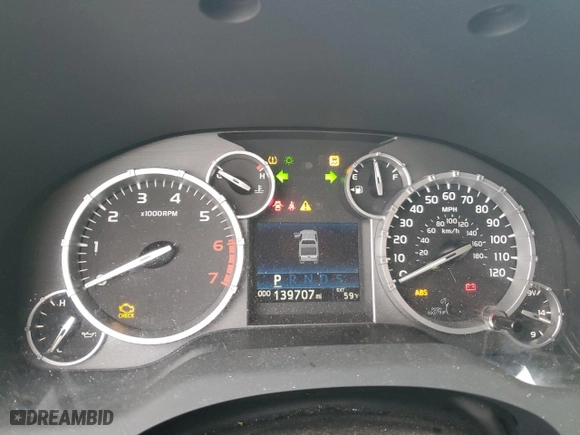 2017 Toyota Tundra 2WD SR5 with VIN 5TFEW5F13HX217997, listed as a Copart auction lot 85011544 with 139,707 mi miles and Salvage Title. Bid and sale history available at carsss.com. Image 9.