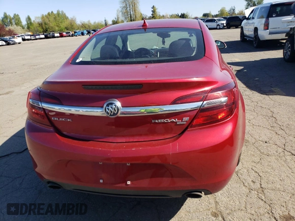 2014 Buick Regal z VIN 2G4GL5EX7E9321020, wystawiony jako Copart lot #52557425 z przebiegiem 124 572 mil mil oraz Szkoda całkowita • Salvage title. Historia ofert i sprzedaży dostępna na DreamBid. Obrazek 6.