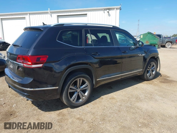 2019 Volkswagen Atlas SEL R-Line z VIN 1V2RR2CA0KC579035, wystawiony jako IAAI lot #42205407 z przebiegiem 66 188 mil mil oraz . Historia ofert i sprzedaży dostępna na DreamBid. Obrazek 4.