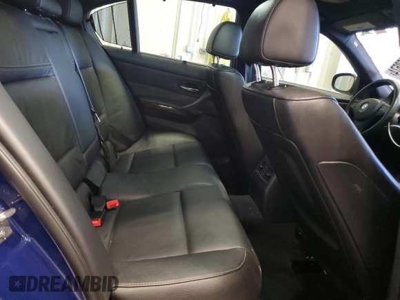 2011 BMW 3 Series 335i with VIN WBAPM5C56BE578579, listed as a Copart auction lot 85458574 with 155,820 mi miles and Salvage Title. Bid and sale history available at carsss.com. Image 10.