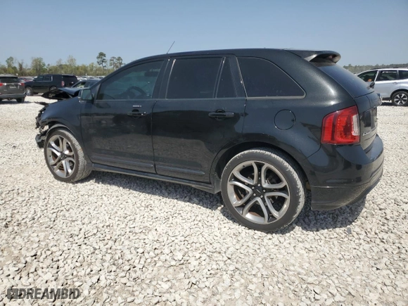 2014 Ford Edge Sport with VIN 2FMDK3AKXEBB29703, listed as a Copart auction lot 50246015 with 165,960 mi miles and Salvage Title. Bid and sale history available at carsss.com. Image 2.