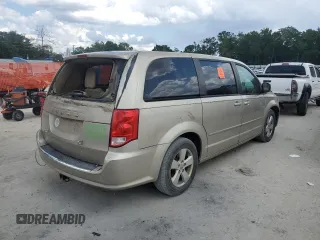 2013 Dodge Grand Caravan SE with VIN 2C4RDGBG3DR693415, listed as a Copart auction lot 54848235 with 114,063 mi miles and Salvage Title. Bid and sale history available at DreamBid. Image 3.