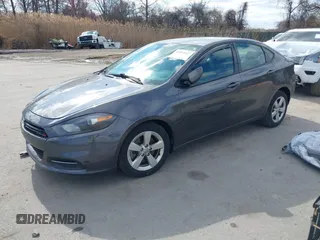 2016 Dodge Dart SXT with VIN 1C3CDFBB8GD660393, listed as a IAAI auction lot 41811627 with 125,945 mi miles and . Bid and sale history available at carsss.com. Image 4.
