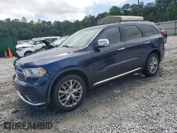 2015 Dodge Durango Citadel с VIN 1C4RDJEG3FC114895, выставлен на аукционе Copart как лот 58794485 с пробегом 156 438 миль миль и Списание • Salvage title. История ставок и продаж доступна на DreamBid. Изображение 1.