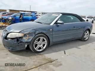 2008 Audi A4 2.0T z VIN WAUAF48H38K009387, wystawiony jako Copart lot #49158955 z przebiegiem 97 669 mil mil oraz Szkoda całkowita • Salvage title. Historia ofert i sprzedaży dostępna na DreamBid. Obrazek 1.