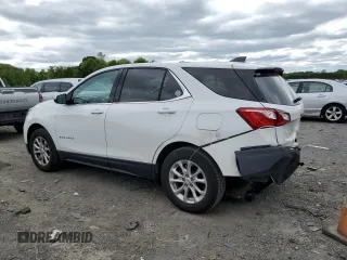 2018 Chevrolet Equinox LT z VIN 3GNAXSEV7JS593275, wystawiony jako Copart lot #57420565 z przebiegiem 83 977 mil mil oraz Szkoda całkowita • Salvage title. Historia ofert i sprzedaży dostępna na DreamBid. Obrazek 2.