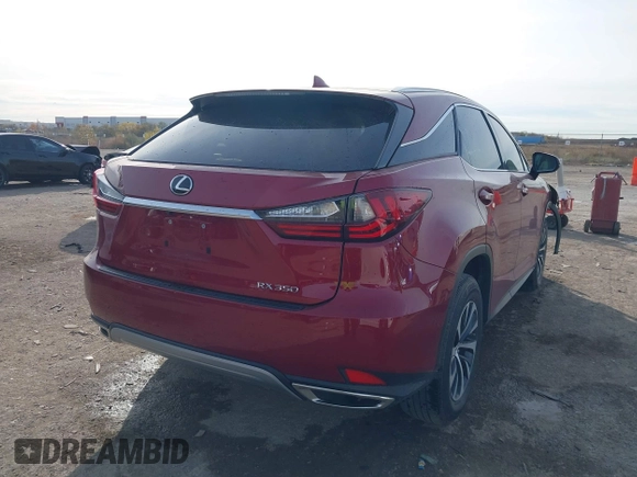 2022 Lexus RX with VIN 2T2HZMAA3NC222600, listed as a IAAI auction lot 41087504 with 32,216 mi miles. Bid and sale history available at carsss.com. Image 4.