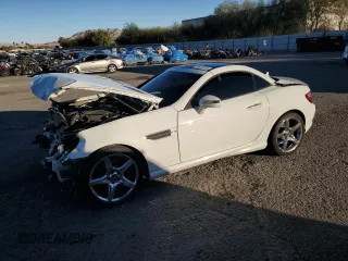 2013 Mercedes-Benz SLK-Class SLK 350 with VIN WDDPK5HA1DF055827, listed as a Copart auction lot 79471224 with 44,959 mi miles and Salvage Title. Bid and sale history available at carsss.com. Image 1.