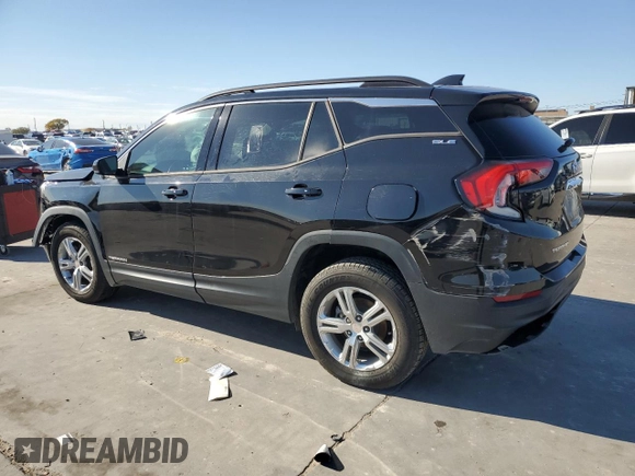2019 GMC Terrain SLE with VIN 3GKALMEV5KL103691, listed as a Copart auction lot 83373434 with 77,801 mi miles and Clean Title. Bid and sale history available at DreamBid. Image 2.