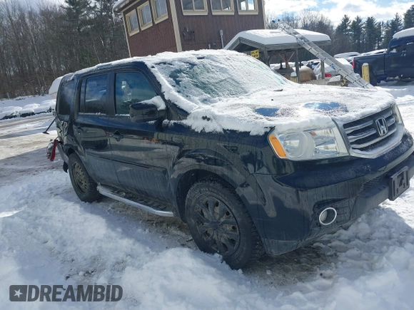 2013 Honda Pilot EX-L with VIN 5FNYF4H74DB080386, listed as a IAAI auction lot 41582077 with 285,443 mi miles and . Bid and sale history available at DreamBid. Image 1.
