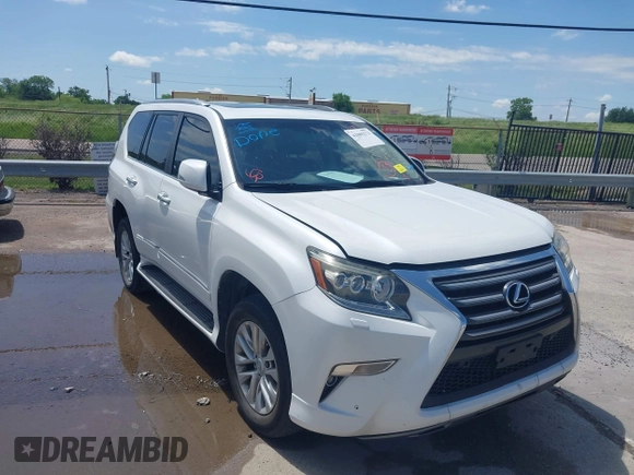 2015 Lexus GX 460 with VIN JTJBM7FX7F5116959, listed as a IAAI auction lot 42085273 with 249,402 mi miles and . Bid and sale history available at carsss.com. Image 1.