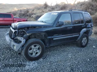 2002 Jeep Liberty Sport with VIN 1J4GL48K42W156247, listed as a Copart auction lot 86321124 with 0 mi miles and Salvage Title. Bid and sale history available at carsss.com. Image 1.