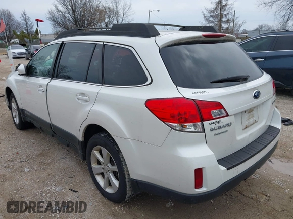 2013 Subaru Outback Premium with VIN 4S4BRCCC1D3232418, listed as a IAAI auction lot 41937933 with 138,888 mi miles and . Bid and sale history available at carsss.com. Image 3.