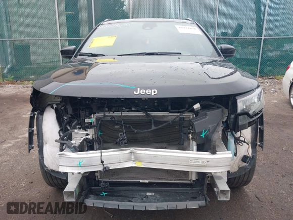 2024 Jeep Compass Limited with VIN 3C4NJDCN9RT151212, listed as a IAAI auction lot 42424870 with 19,032 mi miles and . Bid and sale history available at DreamBid. Image 12.