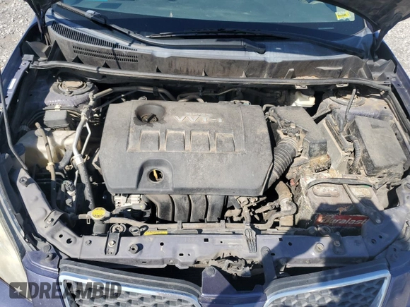 2010 Pontiac Vibe w/1SA with VIN 5Y2SP6E80AZ416231, listed as a Copart auction lot 69655274 with 228,761 mi miles and Salvage Title. Bid and sale history available at carsss.com. Image 12.