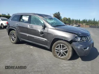 2018 Jeep Grand Cherokee Limited with VIN 1C4RJEBG5JC301438, listed as a Copart auction lot 61646835 with 66,568 mi miles and Salvage title. Bid and sale history available at DreamBid. Image 4.