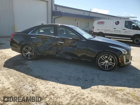 2018 Cadillac CTS Luxury AWD with VIN 1G6AX5SS1J0127341, listed as a Copart auction lot 49597034 with 48,286 mi miles and Salvage Title. Bid and sale history available at DreamBid. Image 11.