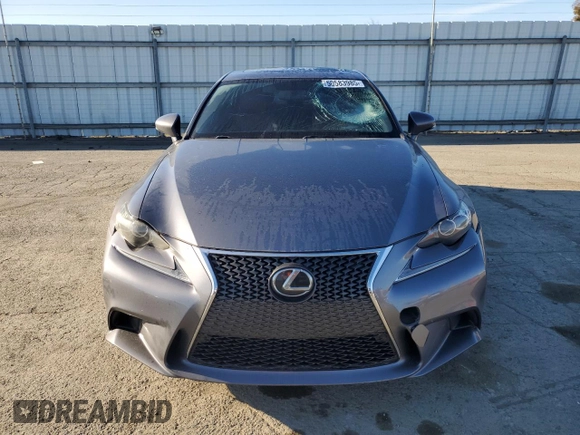 2016 Lexus IS 350 with VIN JTHBE1D27G5026974, listed as a Copart auction lot 50583985 with 105,843 mi miles and Salvage title. Bid and sale history available at DreamBid. Image 5.