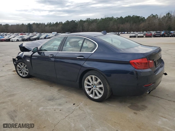 2016 BMW 5 Series 535i xDrive with VIN WBA5B3C58GG255762, listed as a Copart auction lot 86494244 with 72,204 mi miles and Salvage Title. Bid and sale history available at carsss.com. Image 2.