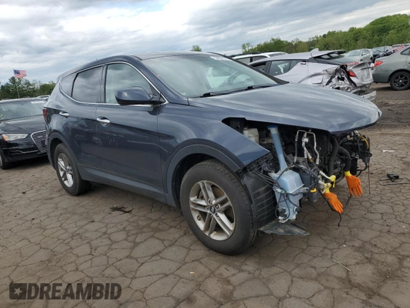 2018 Hyundai Santa Fe 2.4L z VIN 5NMZTDLB4JH066703, wystawiony jako Copart lot #54432155 z przebiegiem 67 737 mil mil oraz Szkoda całkowita • Salvage title. Historia ofert i sprzedaży dostępna na DreamBid. Obrazek 4.